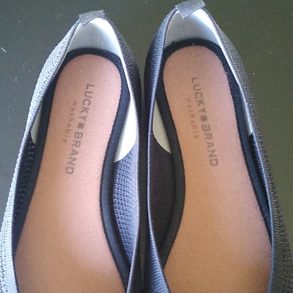 Emmie Flats by Lucky Brand Black slip on flats size 9 - Picture 3 of 9